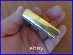 Vtg Very Rare 1989 Solid Brass Zippo Lighter Barrett Smythe Emblem Grizzly Bear