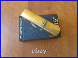 Vtg Very Rare 1994 Solid Brass Zippo Lighter Harley Davidson Motor Co. Inc. 1982