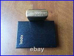 Vtg Very Rare 1995 Brass Zippo Barrett Smythe Embossed Emblem King Cobra Snake