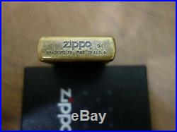 Vtg Very Rare 2004 Limited Edition Brass Zippo Lucky Strike 0503/1916 Lighter