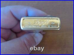 Vtg Very Rare 2008 Brass Zippo Lighter Barrett Smythe Ringer Lucky Horseshoe