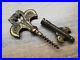 Vtg-Very-Rare-Brass-Cellar-Key-Corkscrew-Wine-Beer-Opener-Figural-Gargoyle-Kiss-01-tw