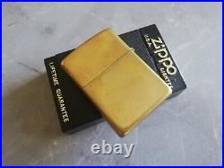 Vtg Very Rare Solid Brass 1996 Zippo Lighter Advertising Logo Corona Extra Beer