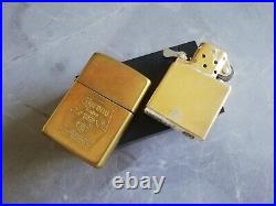 Vtg Very Rare Solid Brass 1996 Zippo Lighter Advertising Logo Corona Extra Beer