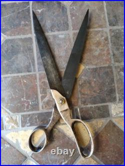 WW2 MAUSER German scissor solid brass handles with steel blades very rare