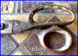 WW2 MAUSER German scissor solid brass handles with steel blades very rare A+