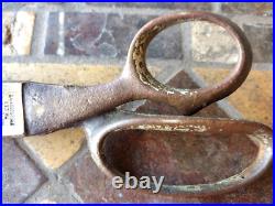 WW2 MAUSER German scissor solid brass handles with steel blades very rare A+
