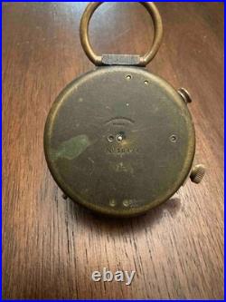 WWIl VERY RARE ANTIQUE ETO Map & U. S. Army Corps Engineers Brass Compass