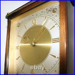 Wall Clock HAID Collectors Item VERY RARE Vintage HIGH GLOSS Mid Century Germany
