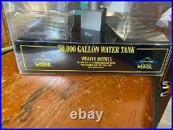 Weaver G1955B Brass O Scale 50,000 Gallon Water Tank Very Rare