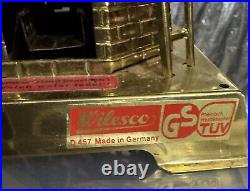 Wilesco Steam Engine D 457 Brass, Made in Germany, Very Rare