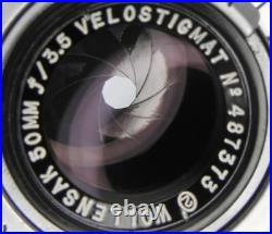 Wollensak 50mm f3.5 Velostigmat Leica SM #487373. Very Rare