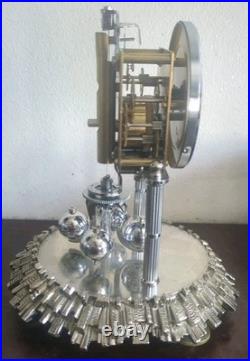 Working Very RARE Kern & Sohne 400 Day Anniversary Clock Heavy Ornate Base, Face