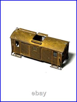 Z-scale 1220 VERY RARE Brass Kit ZThek Box Cab Switcher locomotive DR ET194.11