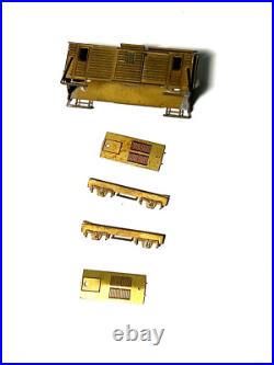 Z-scale 1220 VERY RARE Brass Kit ZThek Box Cab Switcher locomotive DR ET194.11