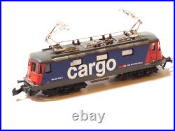 Z-scale BRASS Swiss Z Line SZL Locomotive SBB Re 4/4 II CARGO very rare, Ajin