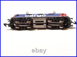 Z-scale BRASS Swiss Z Line SZL Locomotive SBB Re 4/4 II CARGO very rare, Ajin