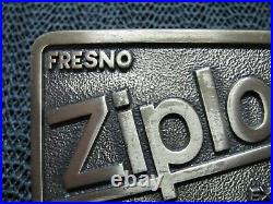 Ziploc Bag Fresno Expansion Belt Buckle! Vintage! Very Rare! 1989! Adm! Weed Bud