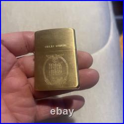 Zippo 1932-1988 Harley Davidson Solid Brass Very Rare Vintage