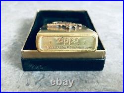 Zippo 1994 Marlboro Horse Back Promotional Lighter Solid Brass (Very Rare)