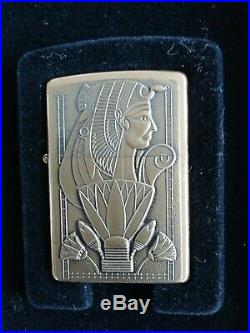 Zippo Lighter Treasure From the Tomb Queen Nefertari very rare