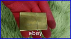 Zippo Very Rare Marlboro Compass Brass Emblem Used 1996