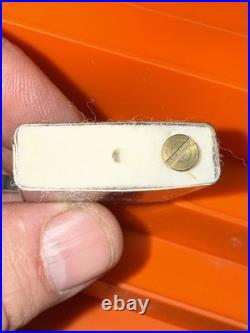 Zippo vintage Marlboro Brass Cowboy Unstruck 1982 Very Rare