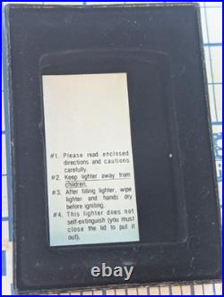 Zippo vintage Marlboro Brass Cowboy Unstruck 1982 Very Rare Original Box